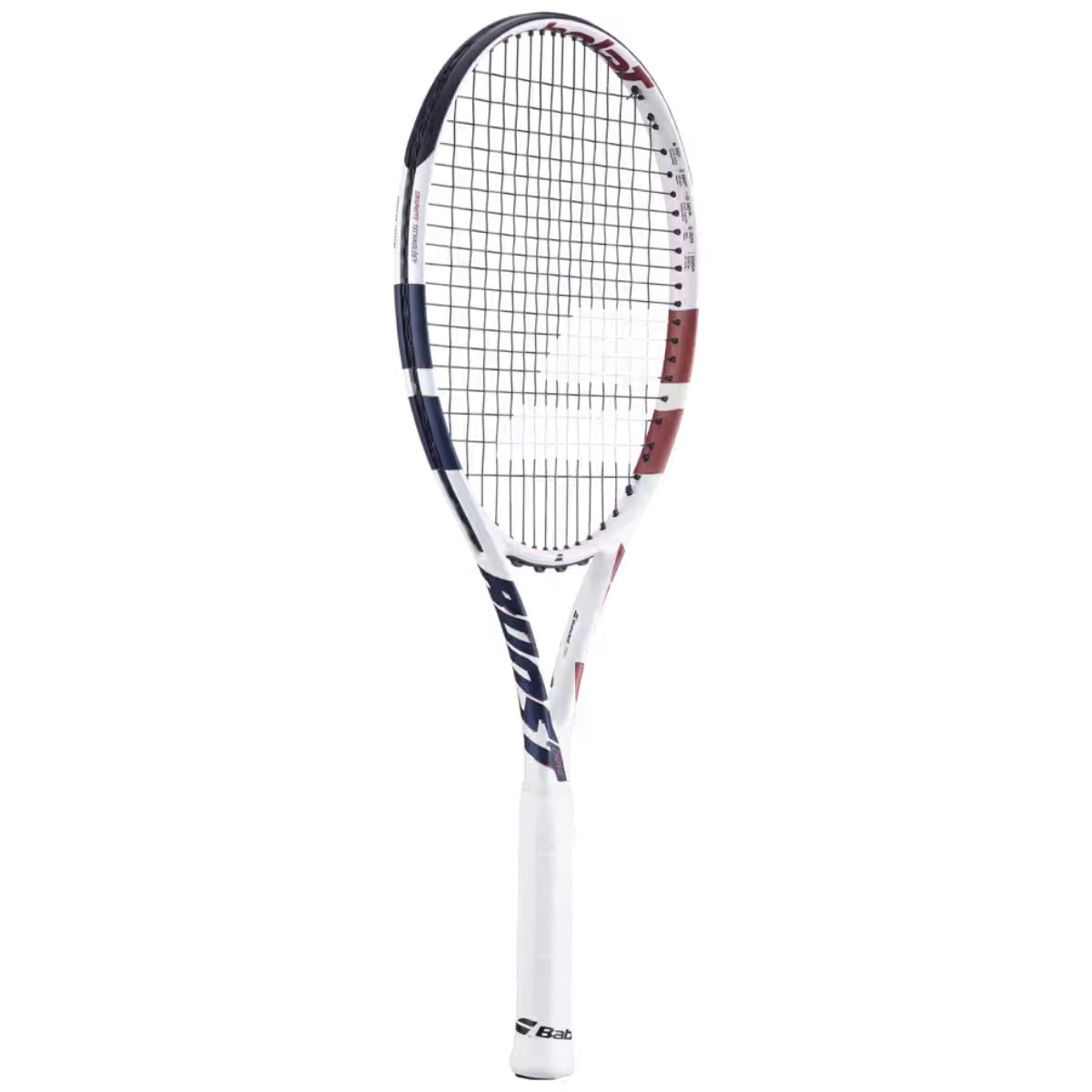 Babolat Boost Drive White Strung Tennis Racket (With Cover)