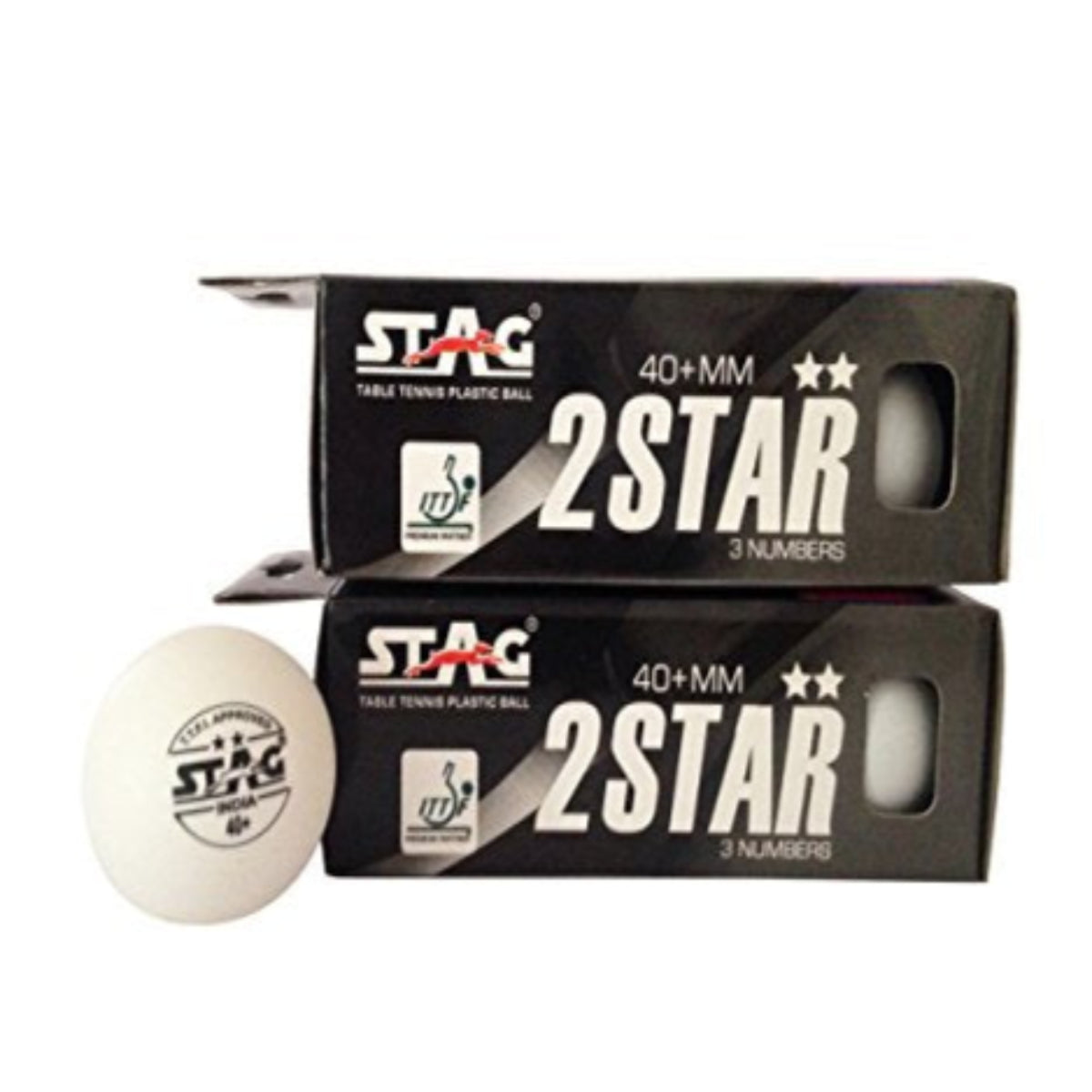 Stag 2 Star 40+ Plastic Table Tennis Ball