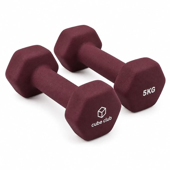 The Cube Club Neoprene Dumbbell (Single Dumbell)