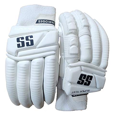 SS Super Test White Batting Gloves