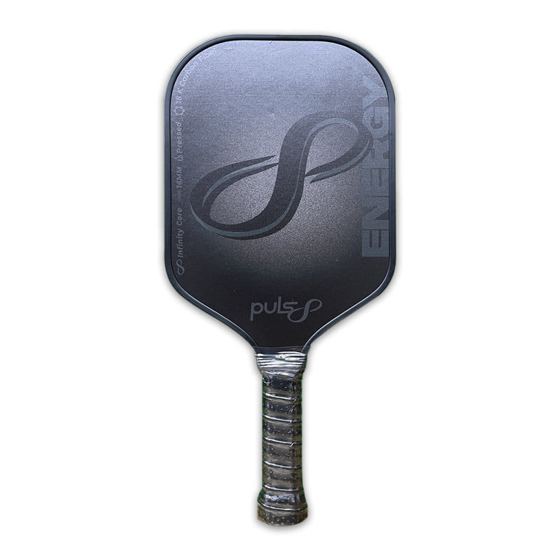 Load image into Gallery viewer, Puls8 Energy Hot Pressed Pickleball Paddle front view

