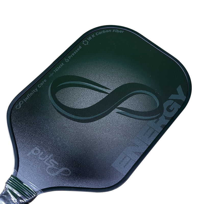 Load image into Gallery viewer, Puls8 Energy Hot Pressed Pickleball Paddle side view
