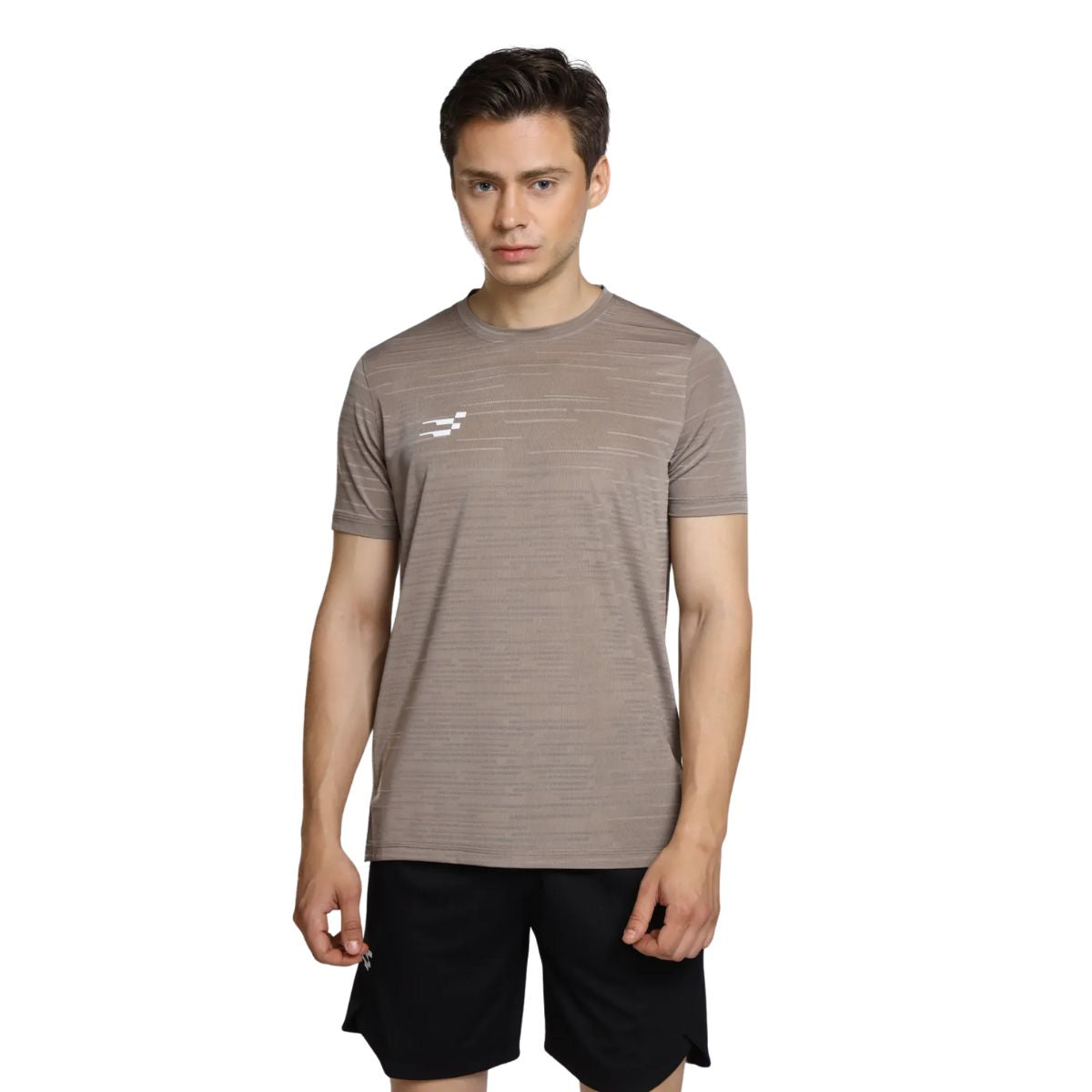 Sportiff Fit Gear-iron Round Neck T-shirt