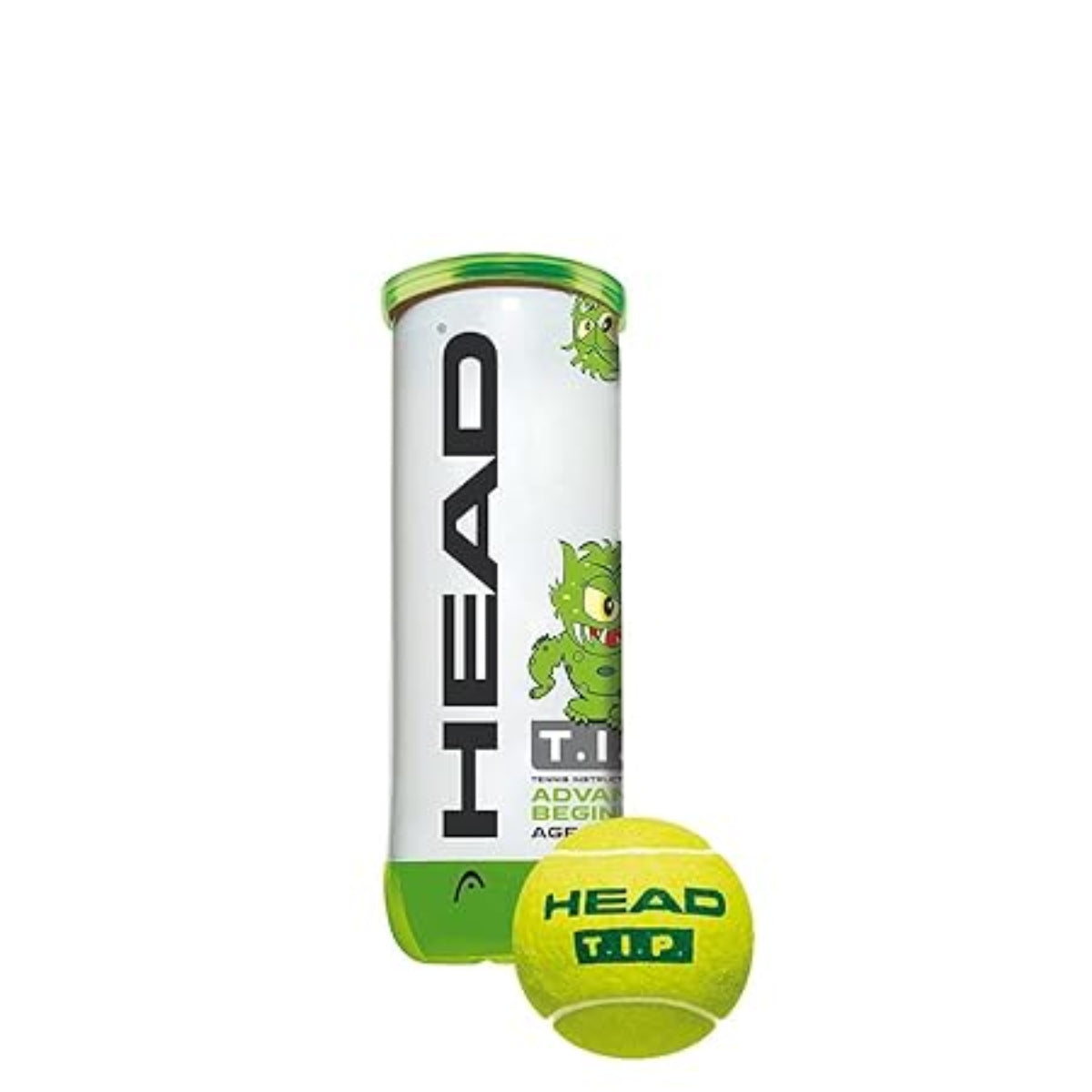 Head Tip-3 (Green Dot) Tennis Ball