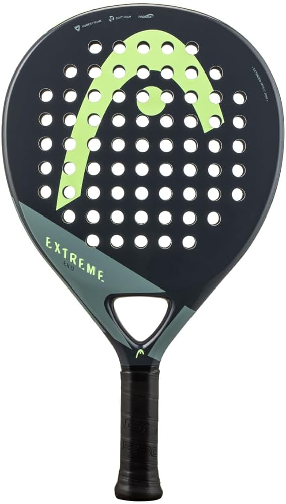 Load image into Gallery viewer, Head Evo Extreme 2023 padel racquet with an oversized head for a larger sweet spot and more power

