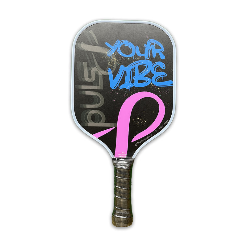 Load image into Gallery viewer, Puls8 Your Vibe LED Pickleball Paddle front view
