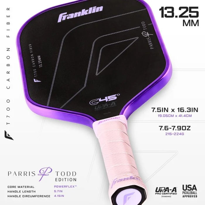 Franklin Parris Todd C45 Pickleball Paddle