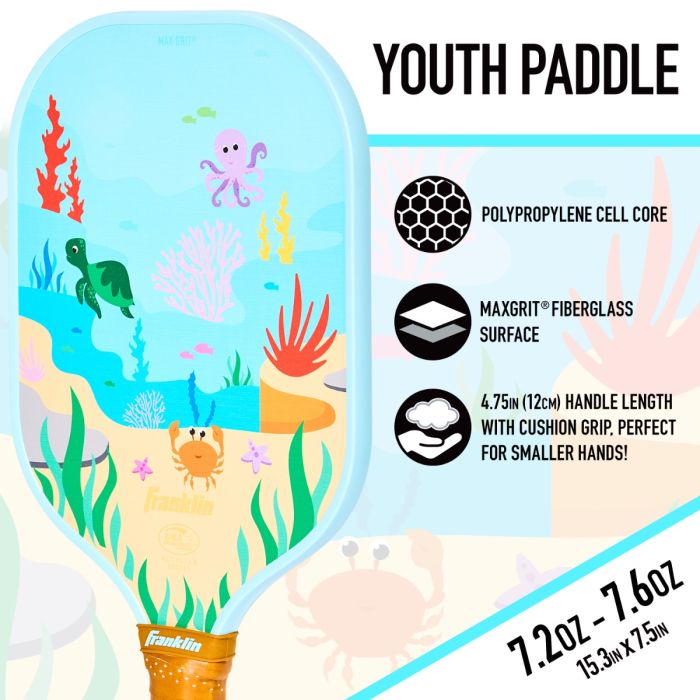 Franklin Rockstar Youth 14MM Pickleball Paddle