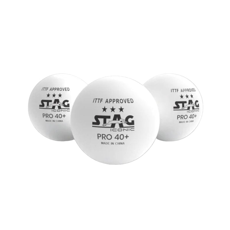 Load image into Gallery viewer, Stag Iconic Supreme 3 Star 40+ Table Tennis Ball
