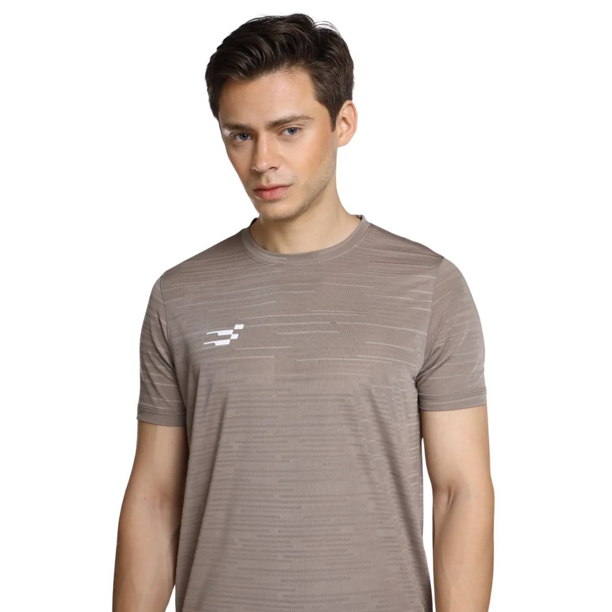 Sportiff Fit Gear-iron Round Neck T-shirt