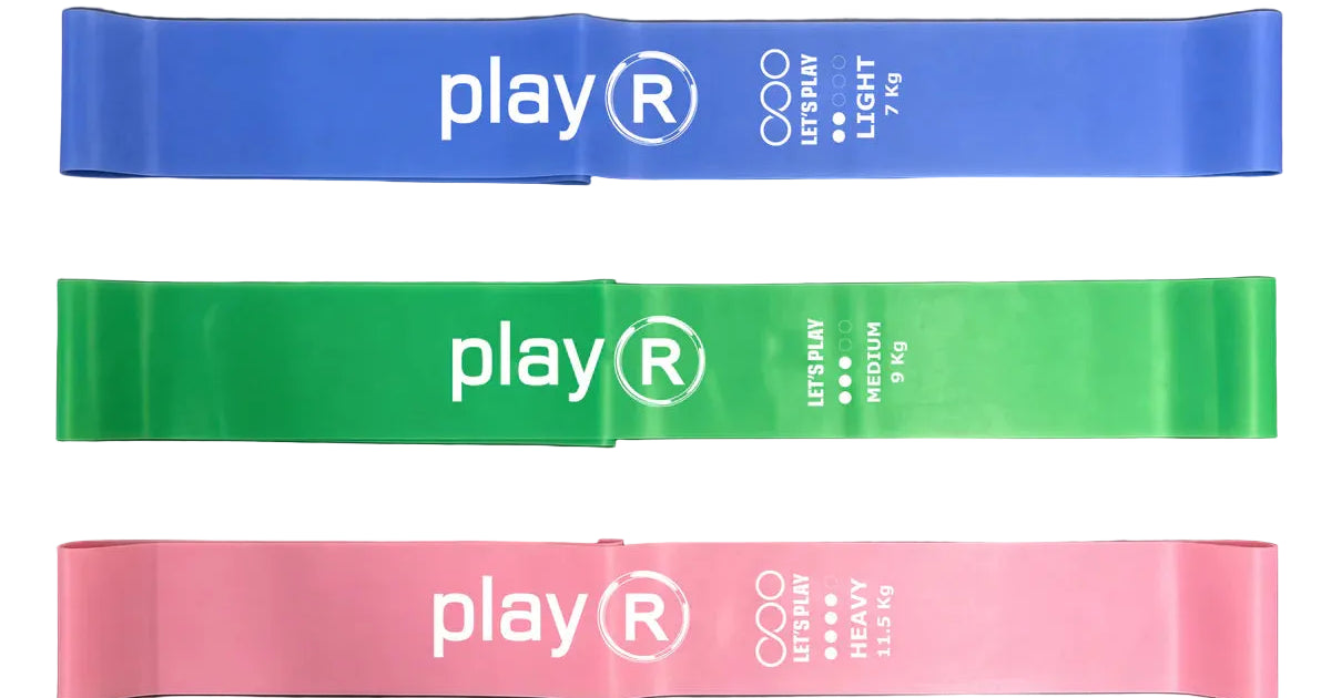 Buy Play R Resistance Band (Pack Of 5) Online SCS Sports