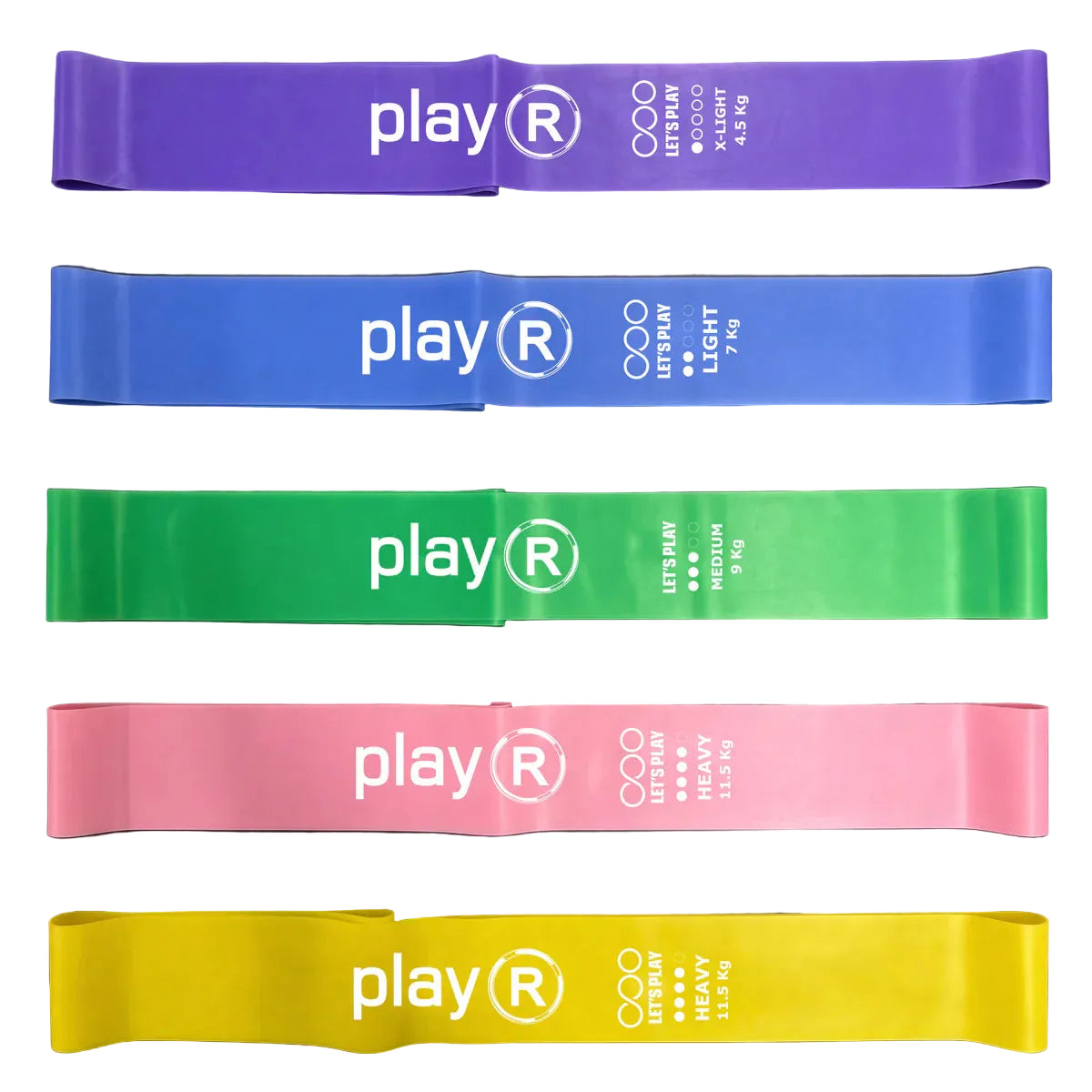 Play R  Resistance Band (Pack Of 5)