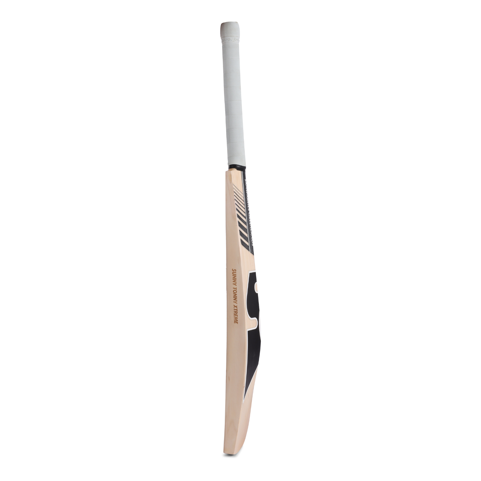 SG Sunny Tonny Xtreme English Willow Cricket Bat (Black) side Edge