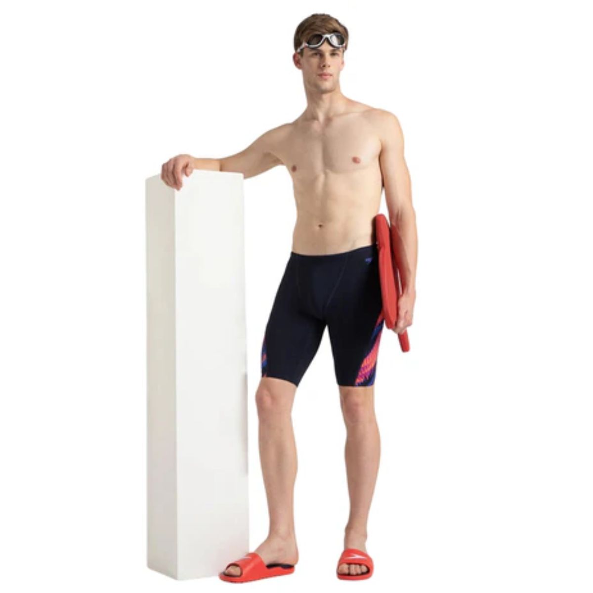 Speedo Am Hightide Boom V-Cut Jammer Swimming Costume(Male)