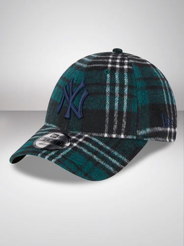 New Era NY Yankeens Check Adjustable Cap