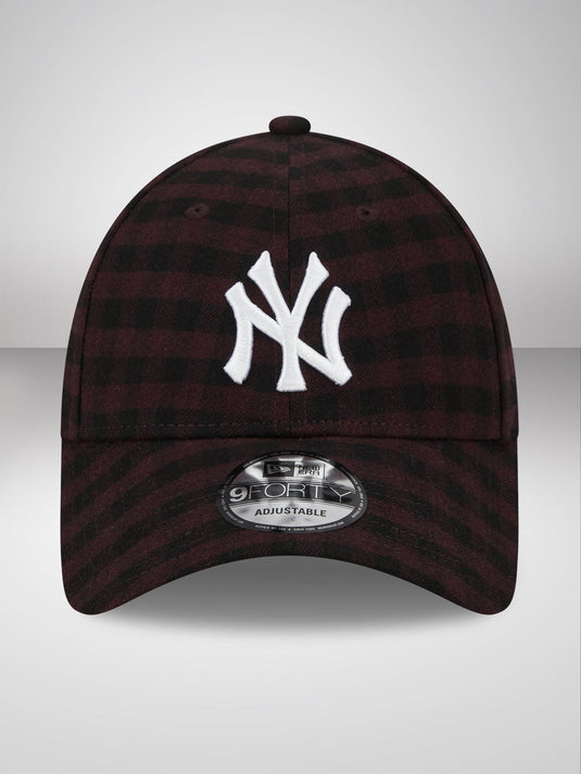 New Era New York Yankees Flannel Adjustable Cap