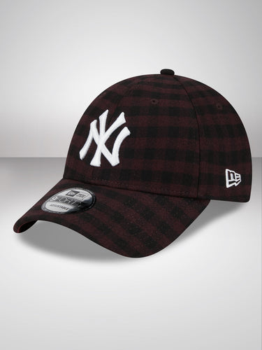 New Era New York Yankees Flannel Adjustable Cap