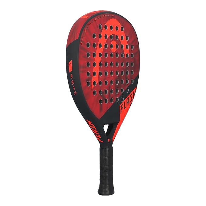 Load image into Gallery viewer, Head Flash 2023 Padel Racquet red left side
