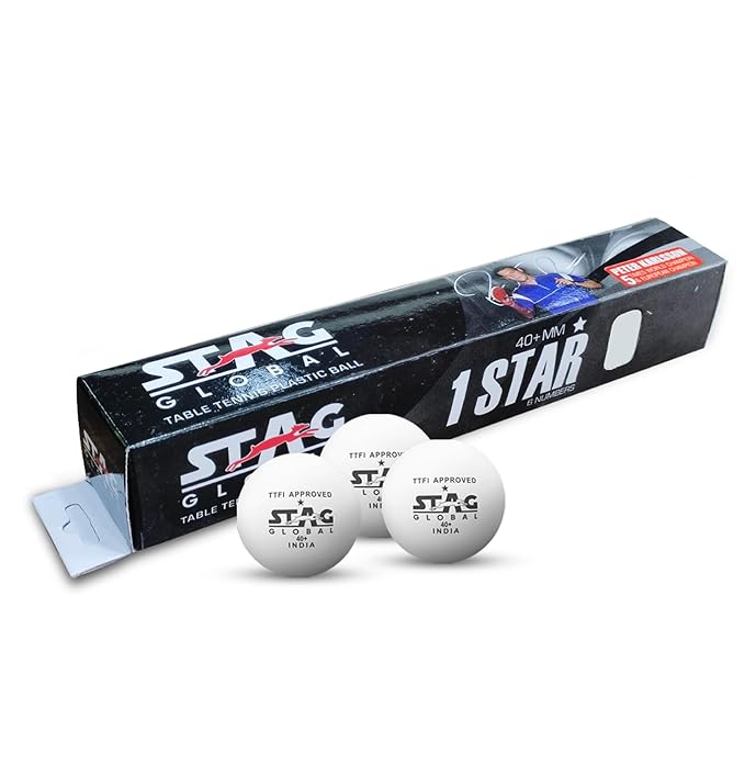 Stag Global 1 Star Table Tennis Ball