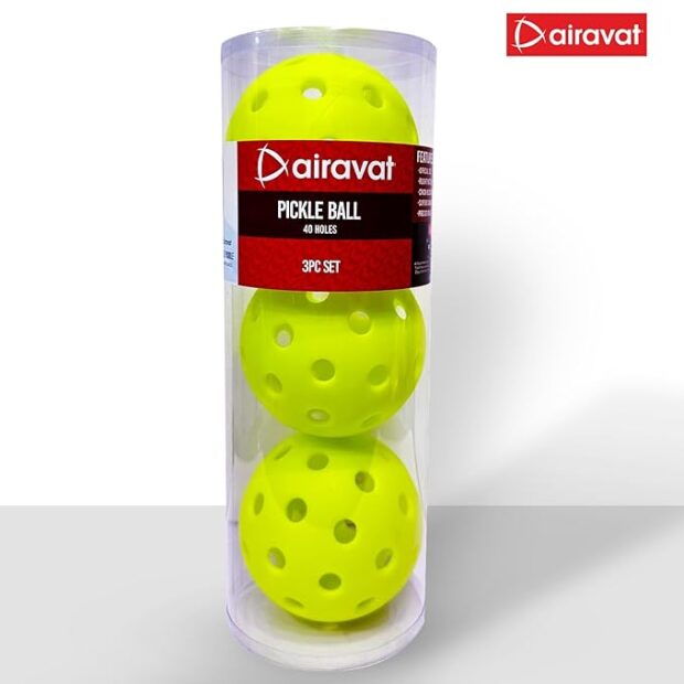 Load image into Gallery viewer, Airavat Pickleball Balls (Pack Of 3)
