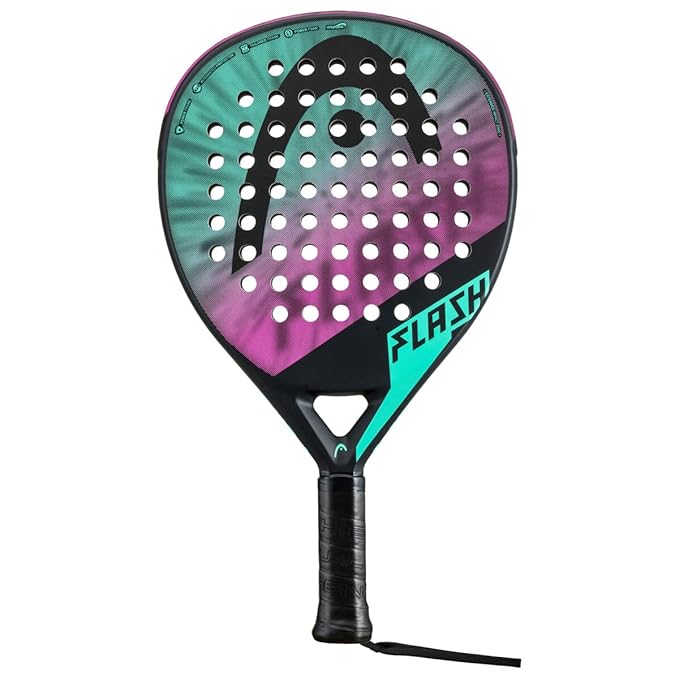 Load image into Gallery viewer, Head Flash 2023 Padel Racquet pink front
