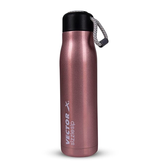 Load image into Gallery viewer, Vector-X Stainless Steel Vacuum Insulated Sizzle Sip Bottle
