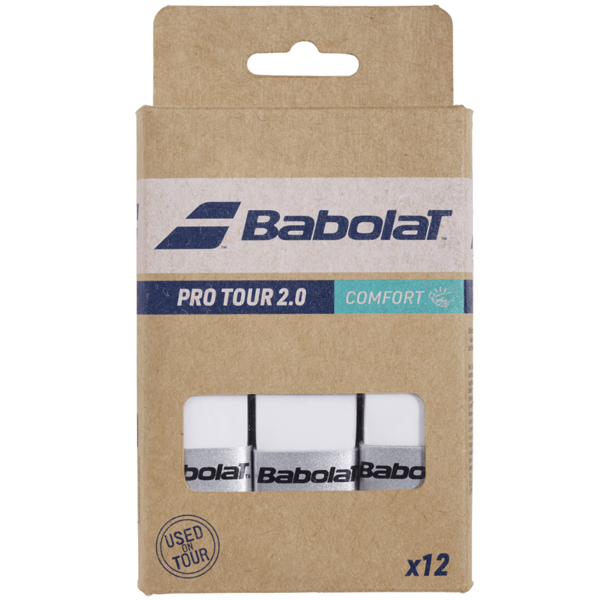Babolat Pro Tour 2.0X12 Overgrip(Pack of 12) Front Image