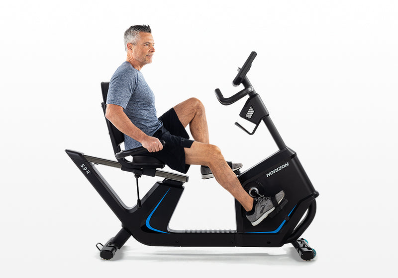 Load image into Gallery viewer, Horizon 5.0R Recumbent Bike

