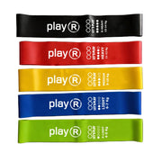 Play R Mini Loop Resistance Bands Set of 5 colors