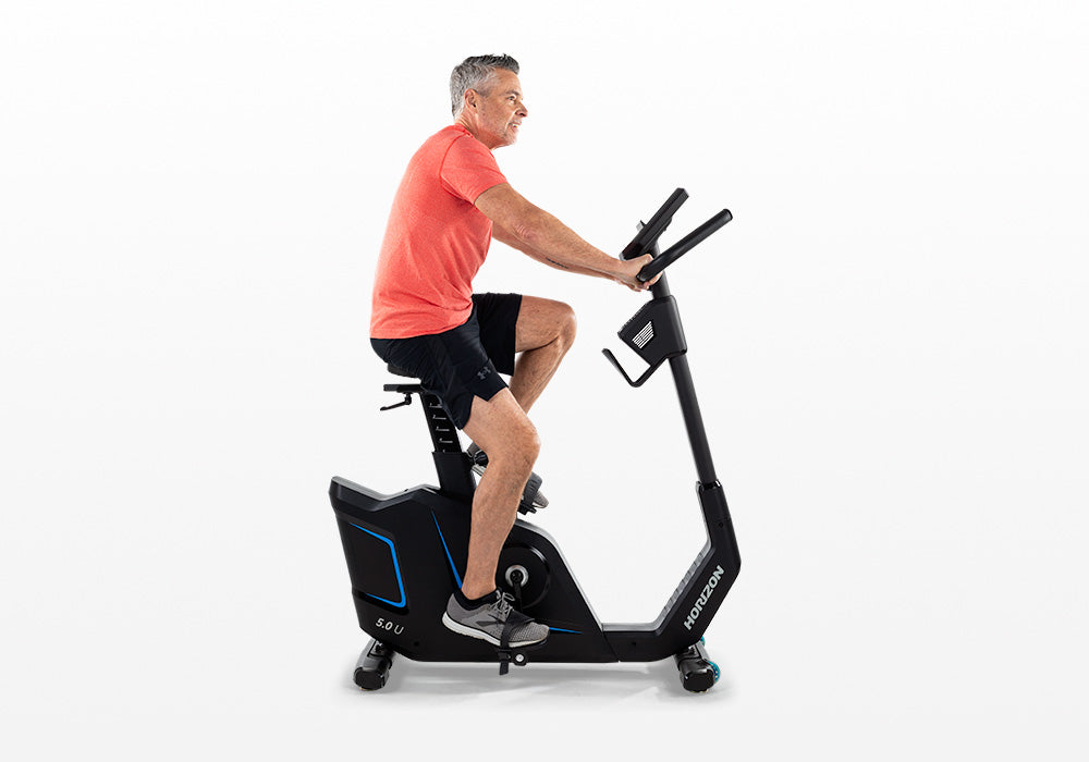 Horizon 5.0U Upright Bike