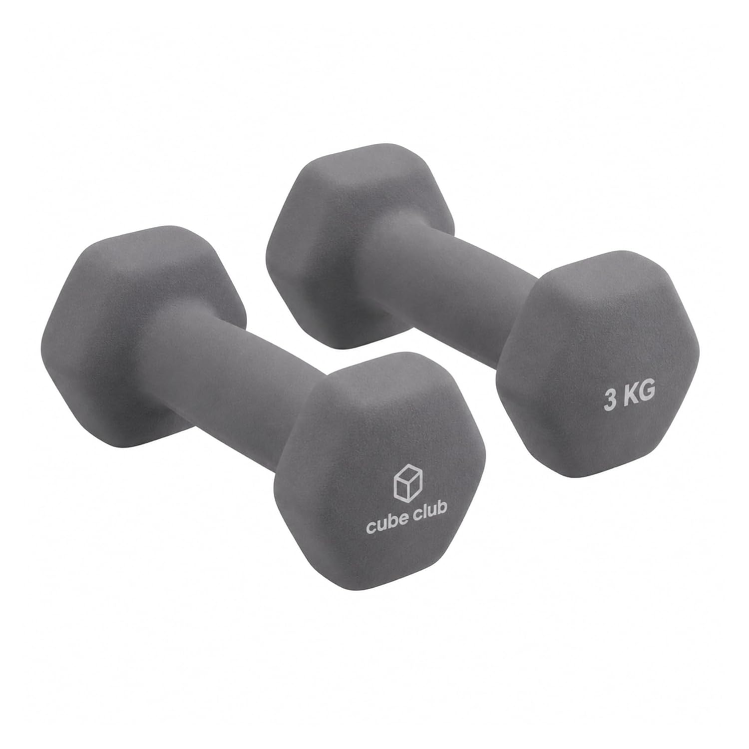 The Cube Club Neoprene Dumbbell (Single Dumbell)