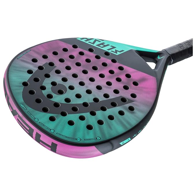 Load image into Gallery viewer, Head Flash 2023 Padel Racquet pink right side
