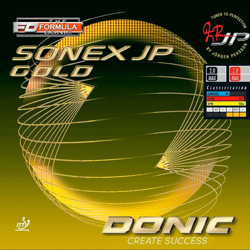 Load image into Gallery viewer, Donic Sonex JP Gold Max Table Tennis Rubber
