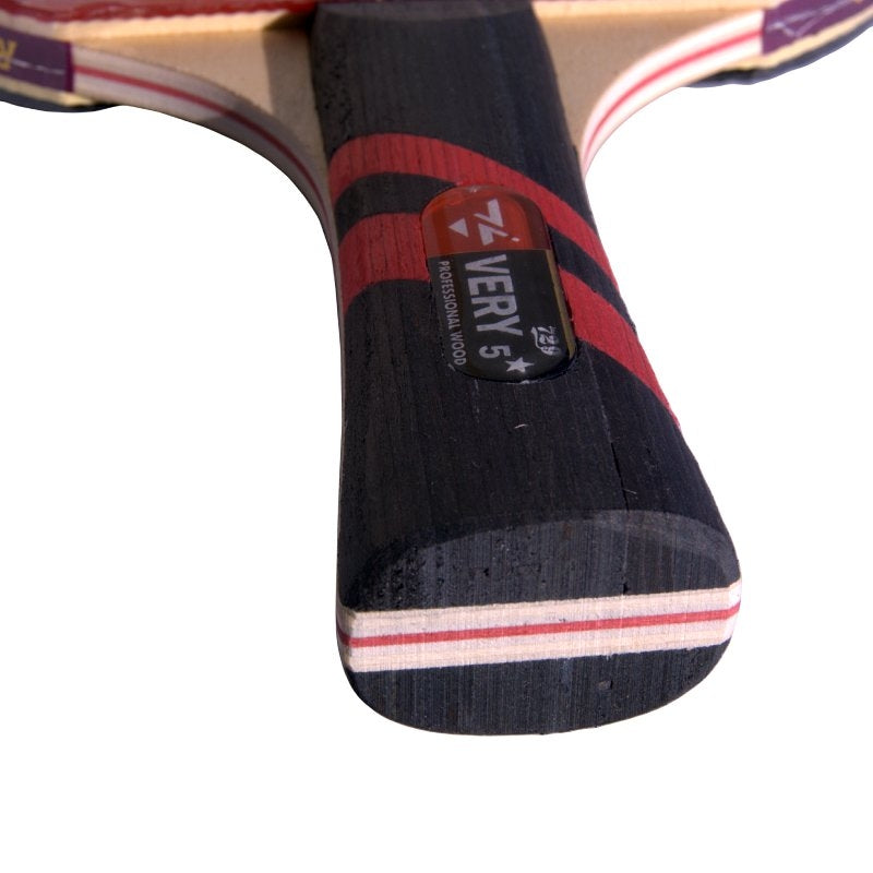 Load image into Gallery viewer, 729 Very 5 Star Professional Wood Table Tennis Bat (1 Bat &amp; 2 Balls with Cover)
