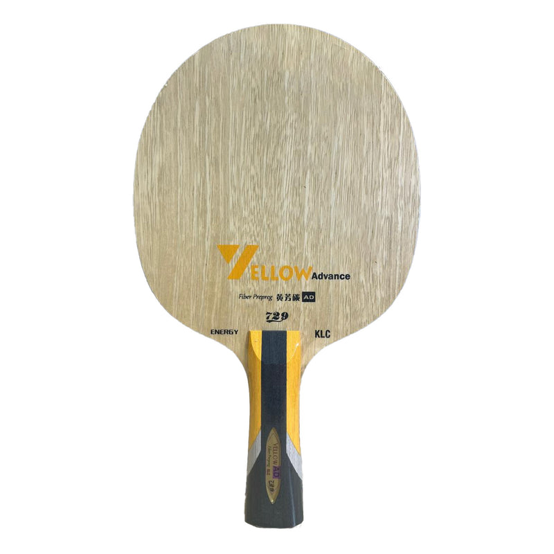 Load image into Gallery viewer, Friendship 729 Advance Yellow Energy Table Tennis Ply Back Image
