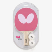 Butterfly Logo Racket With 2balls Table Tennis Bat