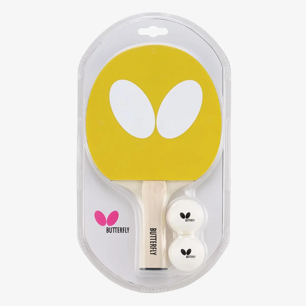 Butterfly Logo Racket With 2balls Table Tennis Bat