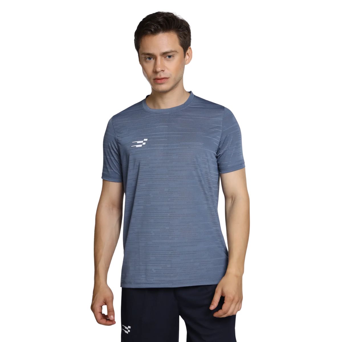 Sportiff Fit Gear-iron Round Neck T-shirt