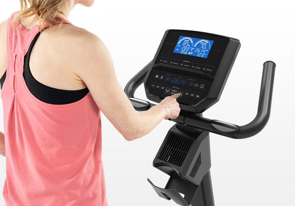 Horizon 5.0U Upright Bike