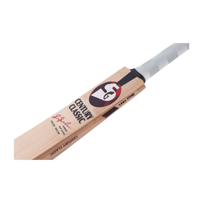 Load image into Gallery viewer, SG Century Classic English Willow Cricket Bat slanted image
