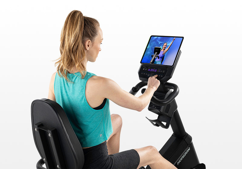 Load image into Gallery viewer, Horizon 5.0R Recumbent Bike
