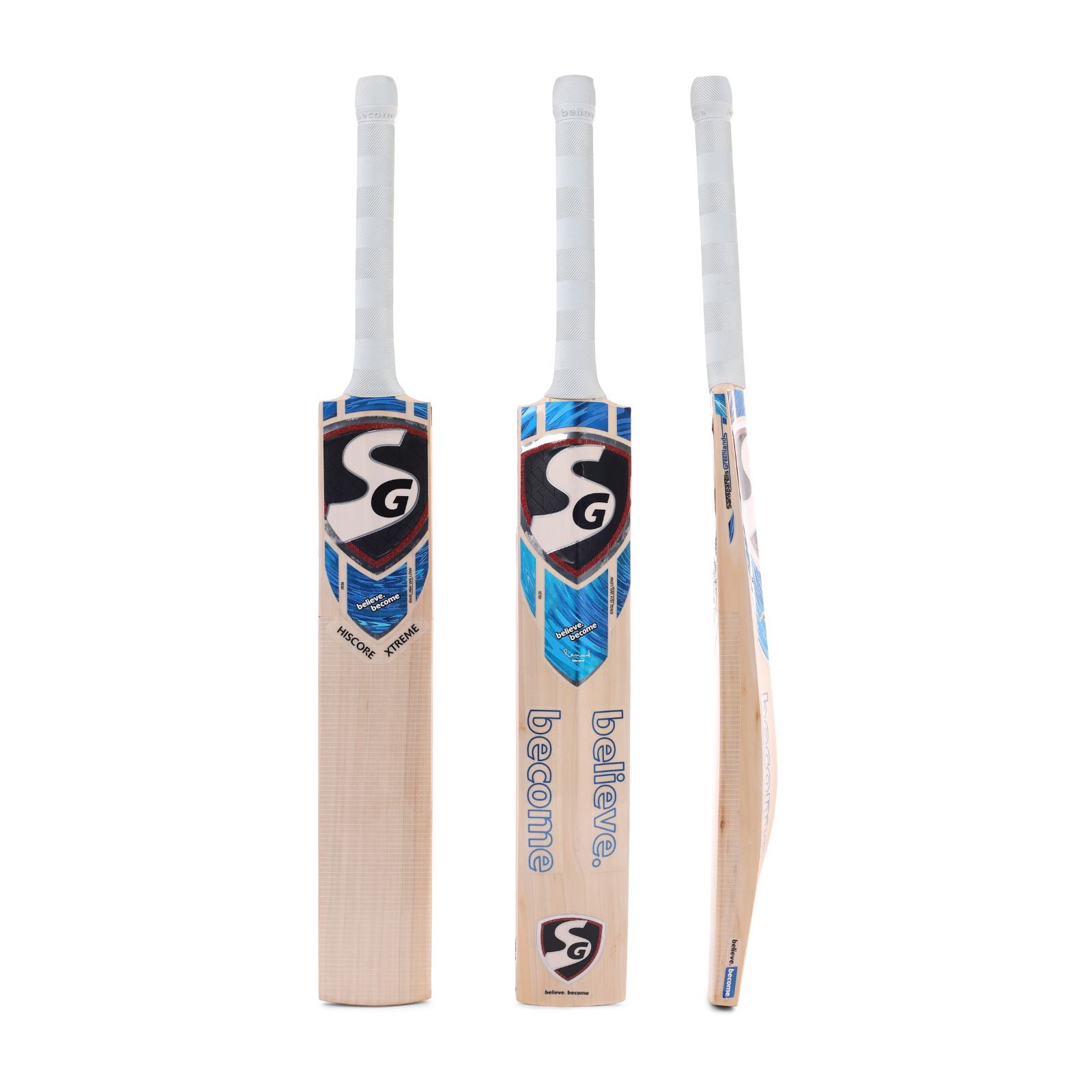 SG Hiscore Xtreme English Willow Cricket Bat In Three Phase