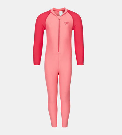 Speedo Colorblock Aop All In One Suit Female Swimming Costume