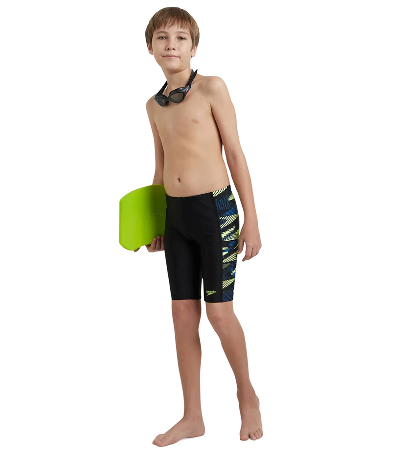 Speedo Hyperboom Panel Jammer Boys Swimwear