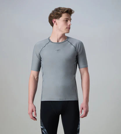 Speedo Short Sleeve Suntop Male Swimwear