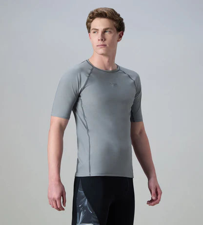 Speedo Short Sleeve Suntop Male Swimwear