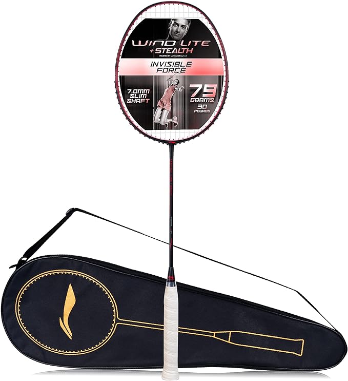 Load image into Gallery viewer, Li-Ning Wind Lite Stealth Badminton Racket
