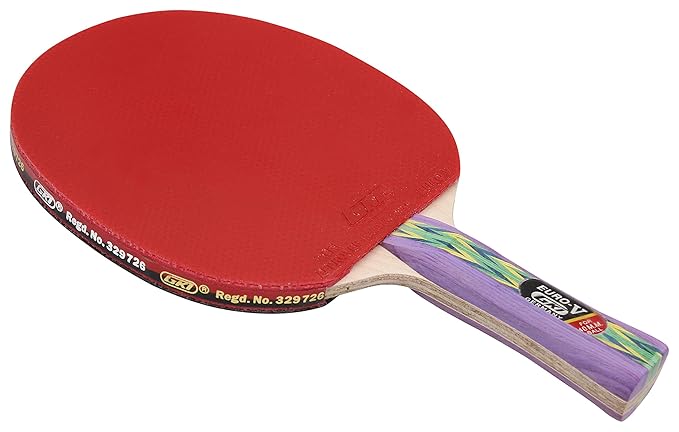 GKI Euro V Table Tennis Bat with Cover