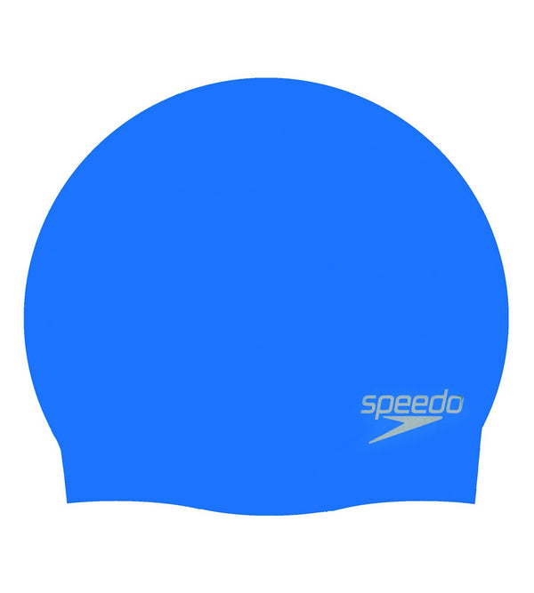 Speedo Plain Moulded Silicone Cap