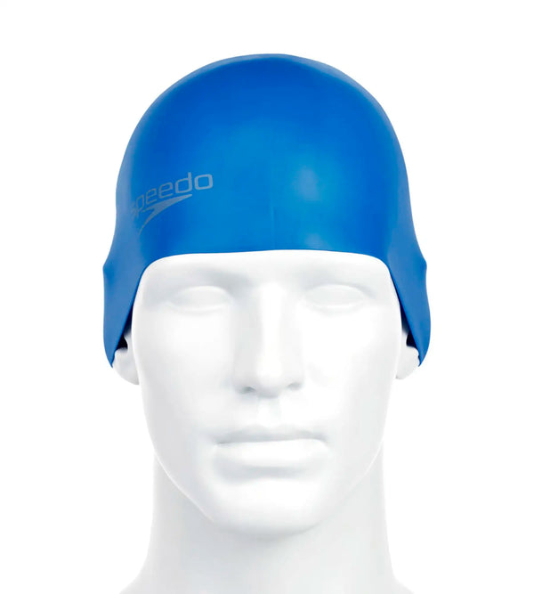 Speedo Plain Moulded Silicone Cap